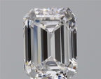Diamante Naturale Taglio Smeraldo 1.03ct G/VG D VVS2 - GIA - 6.87x4.97x3.3mm