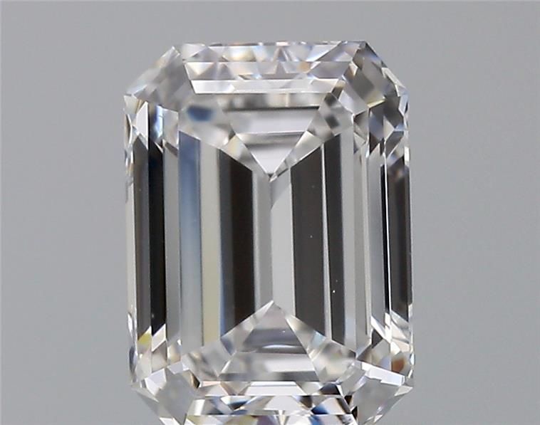 Diamante Naturale Taglio Smeraldo 1.03ct G/VG D VVS2 - GIA - 6.87x4.97x3.3mm