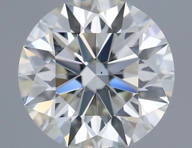 Diamante Naturale Taglio Brillante 0.5ct 3EX J VS2 - GIA - 5.07x5.1x3.16mm