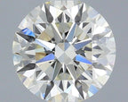 Diamante Naturale Taglio Brillante 0.6ct 3EX J VS1 - IGI - 5.34x5.38x3.35mm
