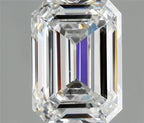 Diamante Naturale Taglio Smeraldo 1.51ct EX/EX E VS2 - GIA - 7.51x5.45x3.63mm