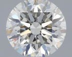 Diamante Naturale Taglio Brillante 0.45ct 3EX J VS1 - GIA - 4.85x4.89x3.08mm