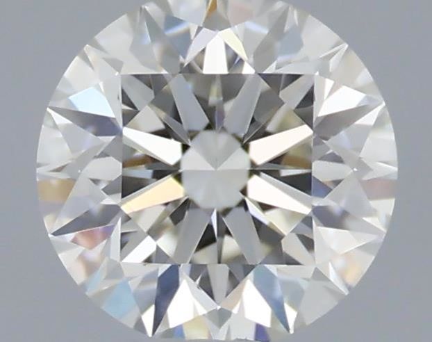 Diamante Naturale Taglio Brillante 0.45ct 3EX J VS1 - GIA - 4.85x4.89x3.08mm