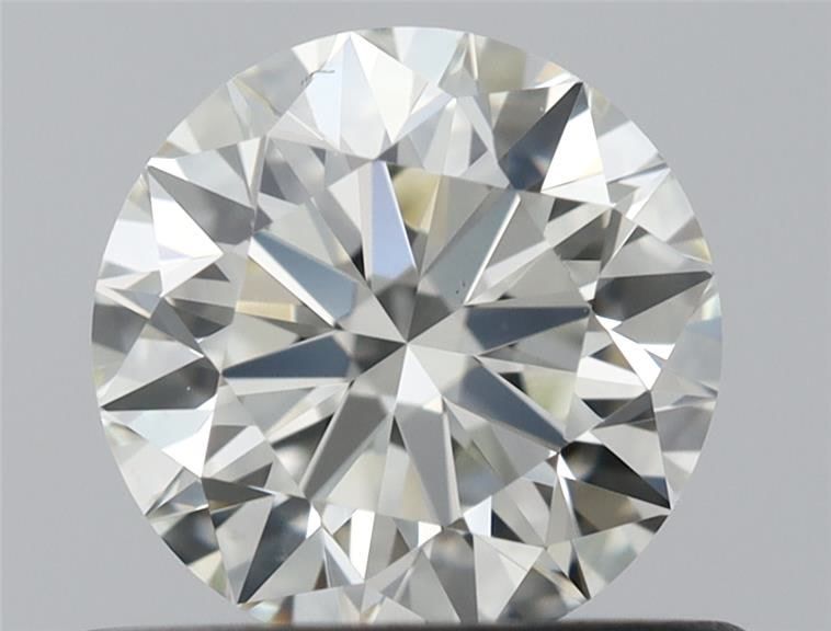 Diamante Naturale Taglio Brillante 0.58ct 3EX J VS1 - IGI - 5.26x5.31x3.33mm