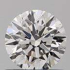 Diamante Taglio Brillante 0.59ct EX/EX/VG F VS1 - GIA - 5.36x5.34x3.38mm