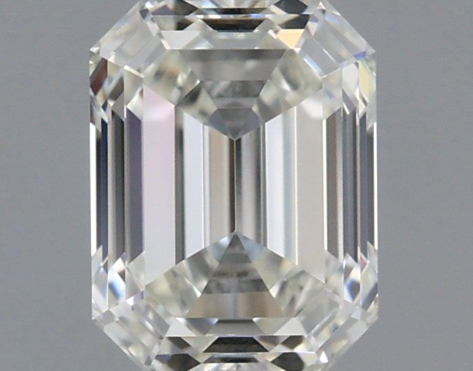 Diamante Naturale Taglio Smeraldo 0.51ct EX/EX H VVS1 - IGI - 5.04x3.84x2.67mm
