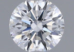 Diamante Taglio Brillante 0.19ct EX/VG/VG F VVS2 - GIA - 3.65x3.68x2.25mm