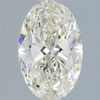 Diamante Naturale Taglio Ovale 0.57ct EX/EX I VVS1 - IGI - 7.08x4.49x2.8mm
