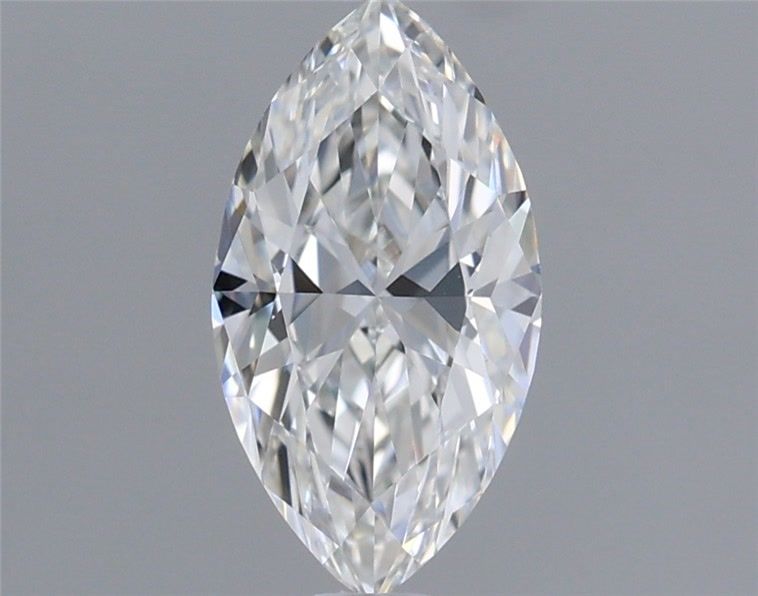 Diamante Naturale Taglio Marquise 0.61ct VG/EX F IF - GIA - 8.19x4.39x2.77mm