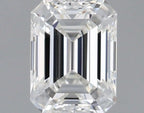 Diamante Naturale Taglio Smeraldo 0.31ct VG/VG H VVS1 - GIA - 4.46x3.32x2.25mm