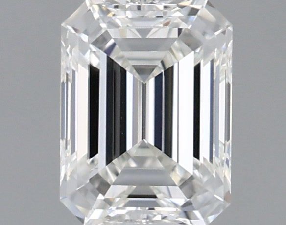 Diamante Naturale Taglio Smeraldo 0.31ct VG/VG H VVS1 - GIA - 4.46x3.32x2.25mm