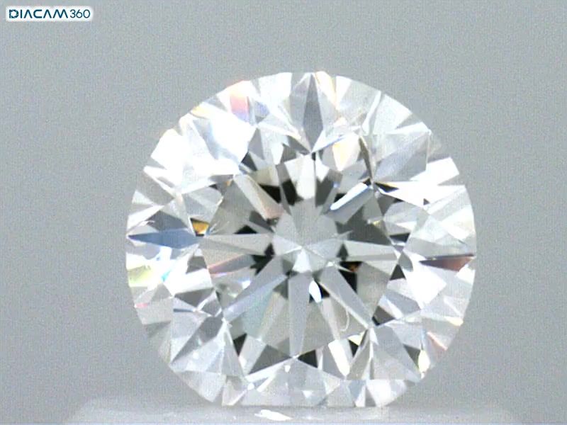 Diamante Taglio Brillante 0.51ct G/VG/EX E VVS2 - GIA - 4.94x4.97x3.25mm