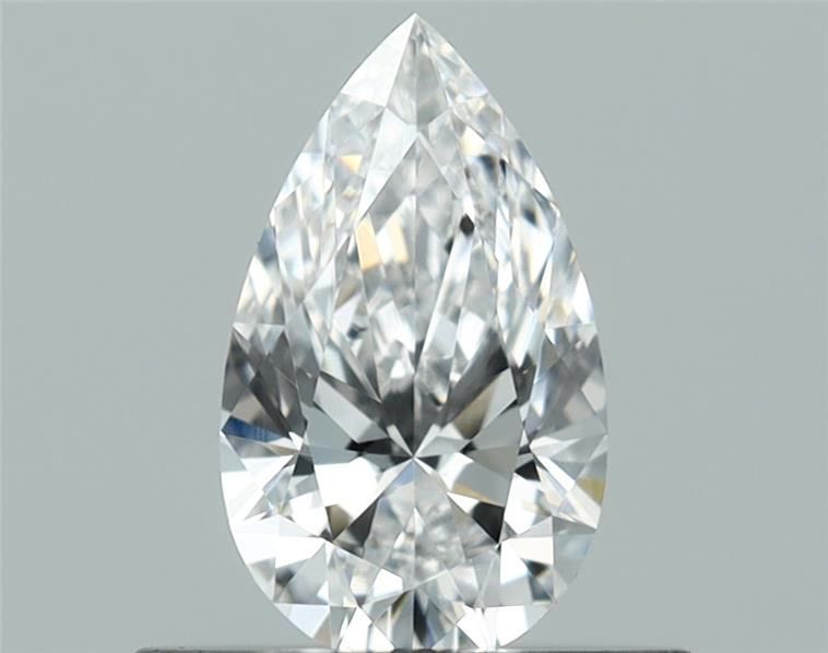 Diamante Naturale Taglio Goccia 0.41ct EX/EX D VVS1 - GIA - 6.93x4.08x2.5mm