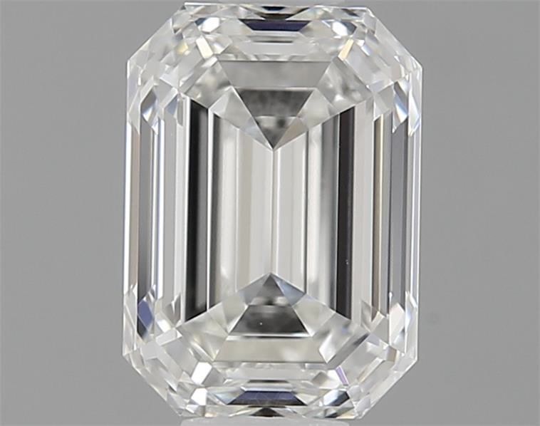Diamante Naturale Taglio Smeraldo 1ct VG/EX H VS1 - GIA - 6.55x4.66x3.22mm
