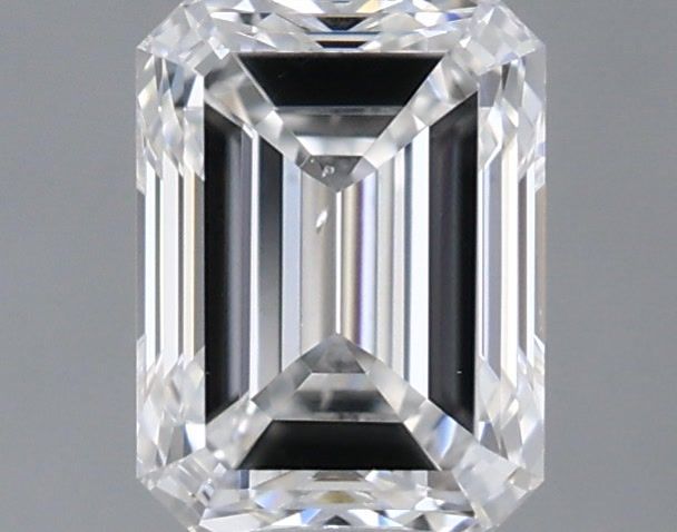 Diamante Naturale Taglio Smeraldo 0.39ct VG/VG E VS2 - GIA - 4.73x3.5x2.43mm
