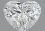 Diamante Naturale Taglio Cuore 0.4ct VG/EX J VVS2 - GIA - 4.28x5.03x2.99mm