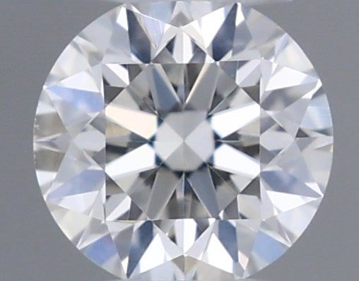 Diamante Taglio Brillante 0.19ct EX/VG/VG F VS1 - GIA - 3.66x3.67x2.32mm