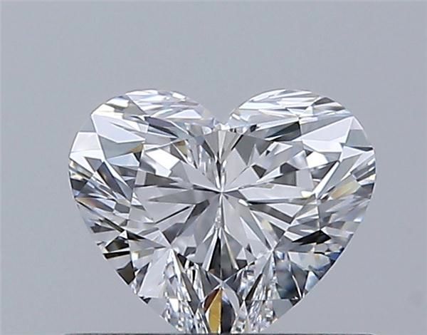 Diamante Naturale Taglio Cuore 0.45ct VG/EX D VVS1 - GIA - 4.62x5.36x3.17mm