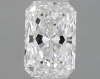 Diamante Naturale Taglio Radiant 0.5ct EX/EX E IF - GIA - 5.85x3.93x2.7mm