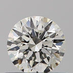 Diamante Naturale Taglio Brillante 0.45ct 3EX H VVS2 - IGI - 4.86x4.89x3.07mm