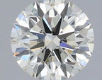 Diamante Taglio Brillante 0.39ct EX/VG/VG J VS1 - IGI - 4.65x4.66x2.87mm