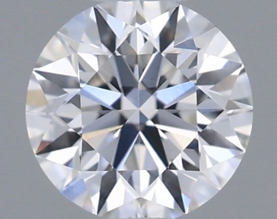 Diamante Naturale Taglio Brillante 0.23ct VG/EX/VG E IF - GIA - 3.93x3.95x2.48mm
