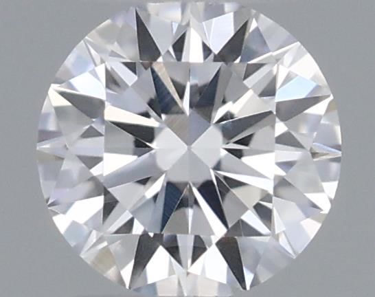 Diamante Taglio Brillante 0.19ct VG/VG/G E VVS2 - GIA - 3.73x3.75x2.25mm