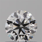 Diamante Naturale Taglio Brillante 0.6ct G/VG/EX D VS2 - GIA - 5.22x5.25x3.38mm