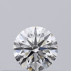 Diamante Naturale Taglio Brillante 0.23ct 3EX J IF - GIA - 3.9x3.92x2.46mm