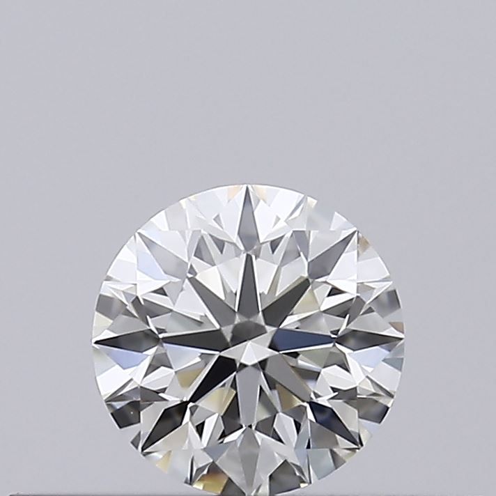 Diamante Naturale Taglio Brillante 0.23ct 3EX J IF - GIA - 3.9x3.92x2.46mm