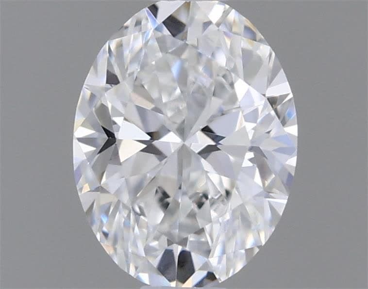 Diamante Naturale Taglio Ovale 0.4ct VG/EX E VVS1 - GIA - 5.49x4.15x2.66mm