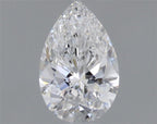 Diamante Naturale Taglio Goccia 0.5ct VG/EX D VVS2 - GIA - 6.91x4.43x2.76mm