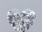 Diamante Naturale Taglio Cuore 0.35ct VG/EX E VS2 - GIA - 4.43x4.94x2.83mm