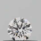 Diamante Naturale Taglio Brillante 0.19ct VG/EX/EX E VS2 - GIA - 3.72x3.7x2.32mm