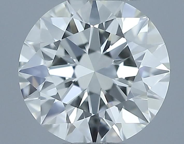 Diamante Naturale Taglio Brillante 0.5ct 3EX H VVS2 - IGI - 5.07x5.1x3.15mm