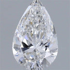 Diamante Naturale Taglio Goccia 0.5ct EX/EX E VS1 - GIA - 7.32x4.56x2.66mm