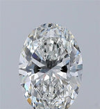 Diamante Naturale Taglio Ovale 0.54ct EX/VG G VVS1 - GIA - 6.6x4.52x2.84mm