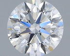 Diamante Naturale Taglio Brillante 0.7ct VG/VG/EX D IF - GIA - 5.51x5.57x3.55mm