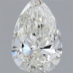 Diamante Naturale Taglio Goccia 0.65ct EX/EX G VVS1 - IGI - 7.43x4.76x2.91mm