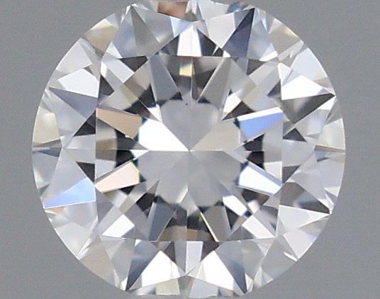 Diamante Naturale Taglio Brillante 0.23ct VG/EX/EX E VVS2 - GIA - 3.9x3.93x2.4mm