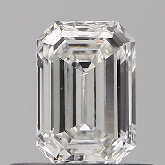Diamante Naturale Taglio Smeraldo 0.43ct VG/VG F VS2 - IGI - 5.32x3.64x2.24mm