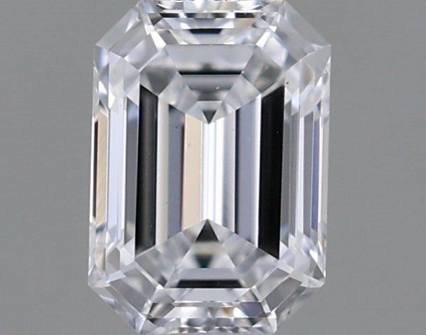 Diamante Naturale Taglio Smeraldo 0.18ct G/VG D VVS2 - GIA - 3.91x2.76x1.83mm