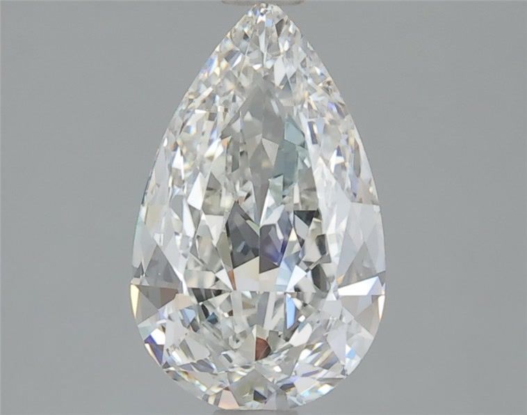 Diamante Naturale Taglio Goccia 1.38ct EX/VG H VS1 - GIA - 10.66x6.48x3.16mm