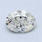 Diamante Naturale Taglio Ovale 1.2ct VG/EX J VVS2 - GIA - 7.73x5.73x3.87mm
