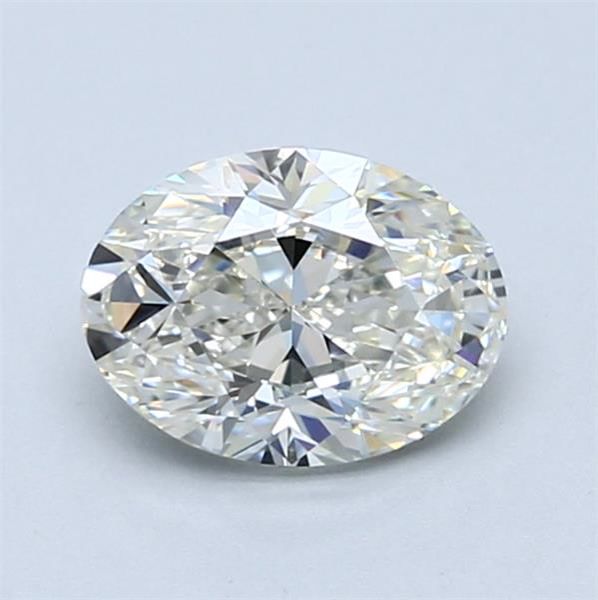 Diamante Naturale Taglio Ovale 1.2ct VG/EX J VVS2 - GIA - 7.73x5.73x3.87mm