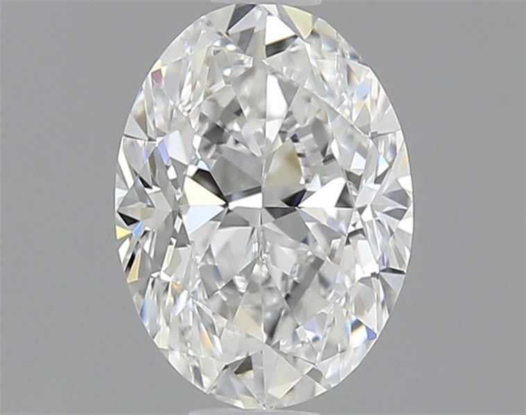 Diamante Naturale Taglio Ovale 0.9ct VG/EX F VS1 - GIA - 7.21x5.24x3.37mm