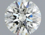 Diamante Naturale Taglio Brillante 0.6ct 3EX J VVS2 - IGI - 5.36x5.39x3.37mm