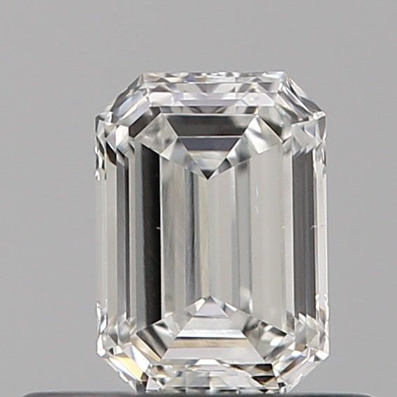 Diamante Naturale Taglio Smeraldo 0.37ct VG/VG F VS2 - IGI - 4.99x3.53x2.15mm