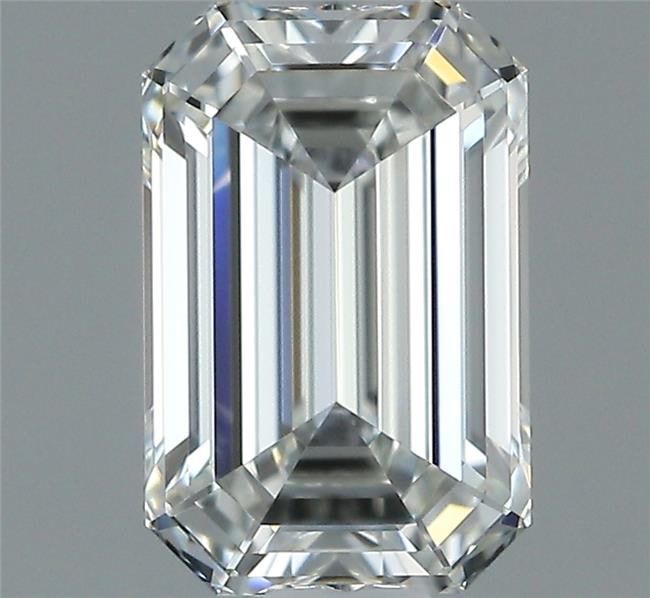 Diamante Naturale Taglio Smeraldo 1.04ct EX/EX I FL - GIA - 7.43x4.81x2.94mm