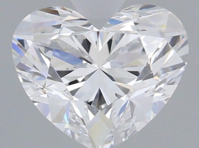 Diamante Naturale Taglio Cuore 0.7ct VG/EX D IF - GIA - 5.19x6.17x3.76mm